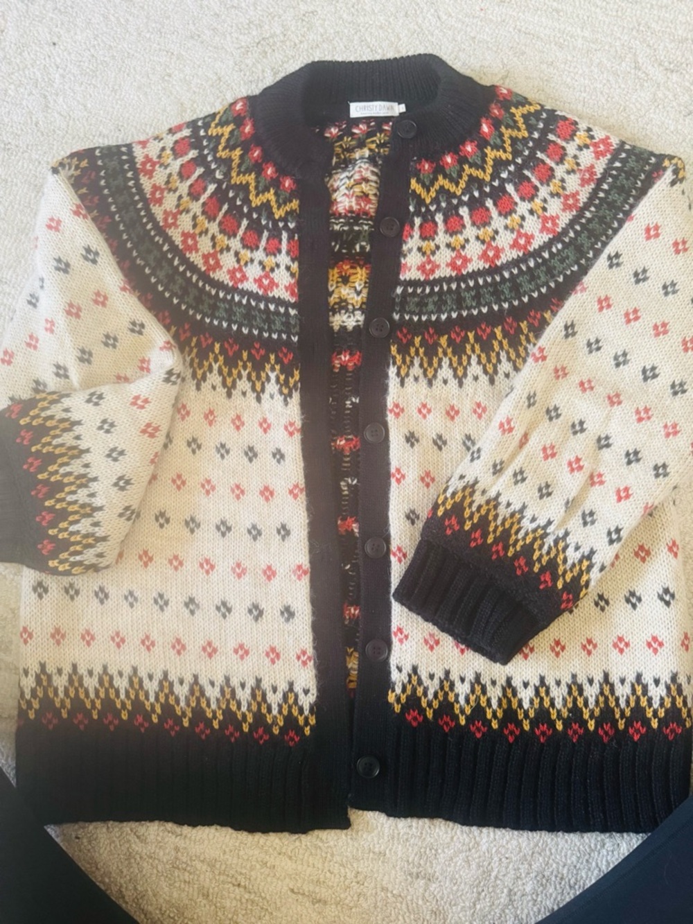 Christy Dawn Dora Cardigan in Norwegian Winter - Picture 8 of 8
